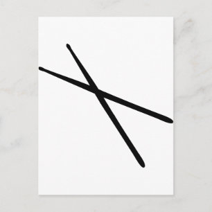 drumsticks briefkaart