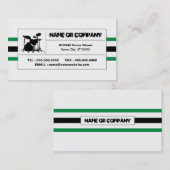 drumstrepen visitekaartje (Voorkant / Achterkant)