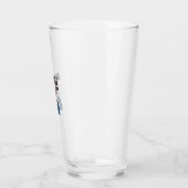 Druncle Sam Grappige Patriottische Bier Vector Des Glas (Links)