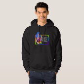Drunk Drag Queen Humor Hoodie (Voorkant volledig)