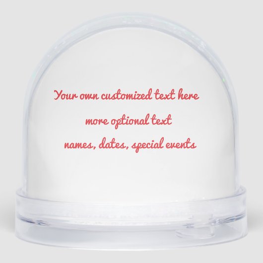 Drunk Duck Christmas Snow Globe (Arrière)