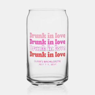 Drunk in Love Rose Retro Bachelorette Party Favori