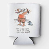 Drunk Santa can cooler (Voorkant)