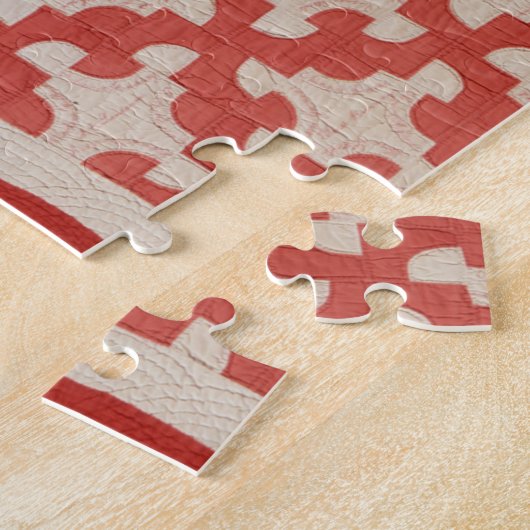 Drunkard's Path quilt Legpuzzel (Zijkant)