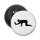 Drunken Mensen Button Flesopener (Voorkant)