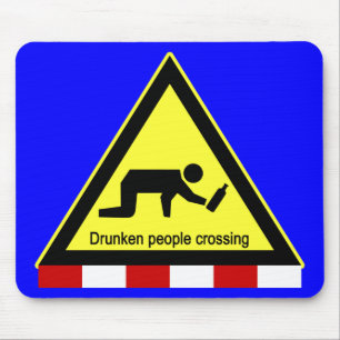 Drunken mensen die ⚠ Thaise ⚠ kruisen Muismat