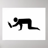 Drunken Mensen Poster (Voorkant)