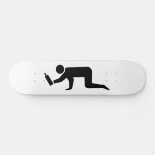 Drunken Mensen Skateboard