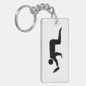 Drunken Mensen Sleutelhanger (Voorkant Links)