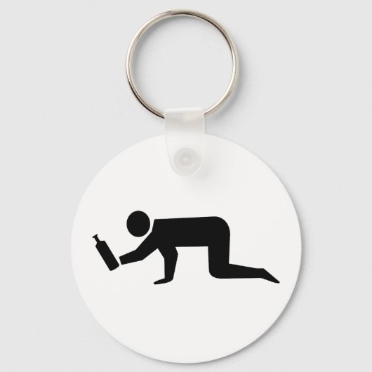 Drunken Mensen Sleutelhanger (Voorkant)
