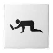 Drunken Mensen Tegeltje (Voorkant)