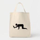 Drunken Mensen Tote Bag (Voorkant)