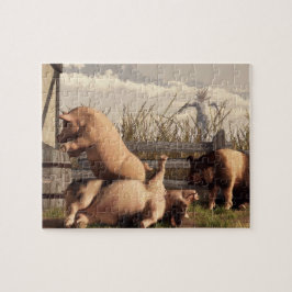 Drunken Pigs Legpuzzel