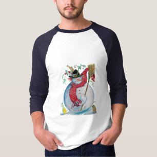 DRUNKEN SNOWMAN T-SHIRT
