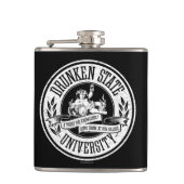 Drunken State Universiteit Heupfles (Voorkant)