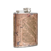 Drunkenness Cure Label Torn Heupfles (Rechts)