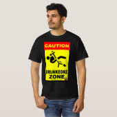 DRUNKEOKE ZONE T-SHIRT (Voorkant volledig)