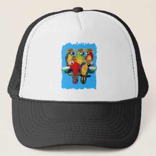 Drunkin Parrots Trucker Pet