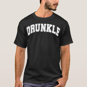 Drunkle Drink Uncle Gift Funny Vaderdag T-shirt