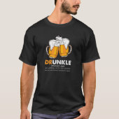 Drunkle Druncle Definition Like A Normal Uncle Onl T-shirt (Voorkant)
