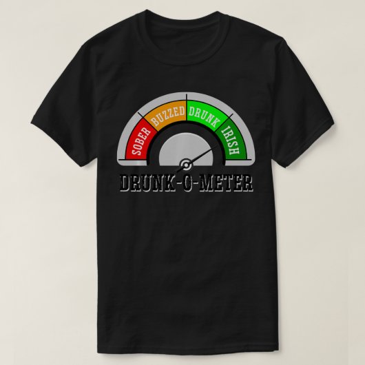 DrunkOMeter St T-shirt (Design voorkant)