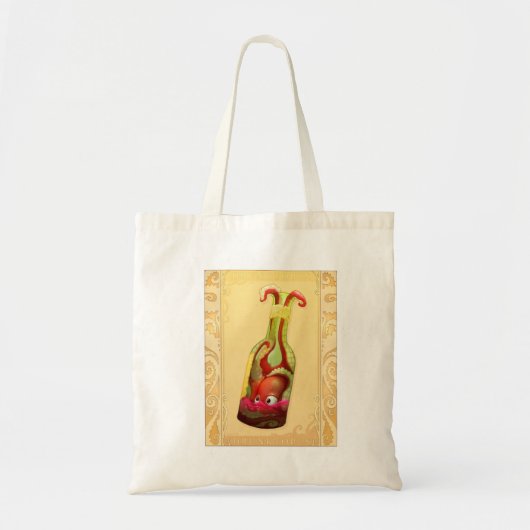 Drunktopus Canvas Bag Tote Bag (Voorkant)