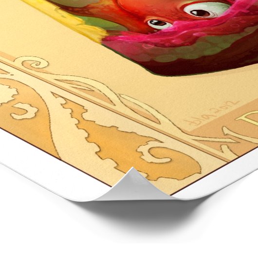 Drunktopus Poster (Hoek)