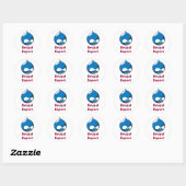 Drupal Expert Ronde Sticker (Vel)
