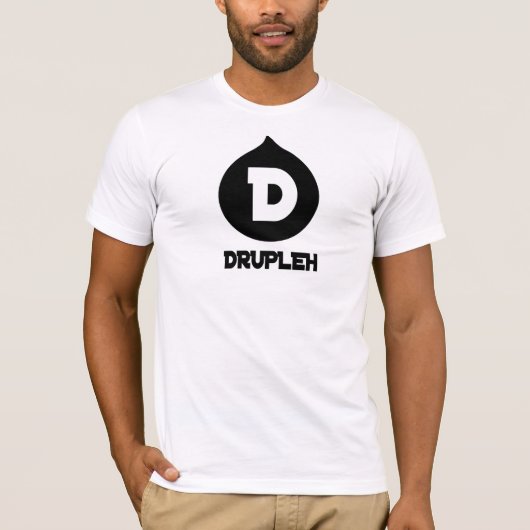 DRUPLEH Cache wissen T-shirt (Voorkant)