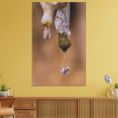 druppel canvas afdruk (Insitu (Woonkamer))