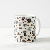 Druppel- en brouwapparatuur koffiemok (Voorkant rechts)