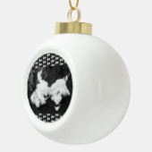 druppel keramische bal ornament (Rechts)