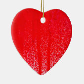 druppelbloed keramisch ornament (Rechts)