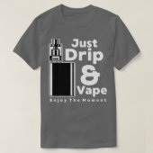 DRUPPELEN EN DAMPEN T-SHIRT (Design voorkant)