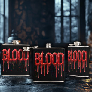Druppelend Bloed Heupfles