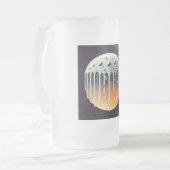 druppelend glas van Delight-bier Matglas Bierpul (Voorkant links)