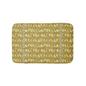 Druppelend gouden foliepatroon badmat (Voorkant)
