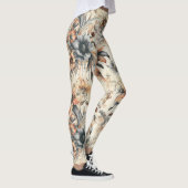 Druppelende  bloemen leggings (Rechts)