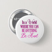 Druppelende Glitter Inspirerende Citat Knop Ronde Button 5,7 Cm (Voorkant /achterkant)