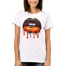 Druppelende Halloween lippen