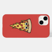 Druppelende kaas pizza – Fun Red Case-Mate iPhone Case (Achterkant (horizontaal))