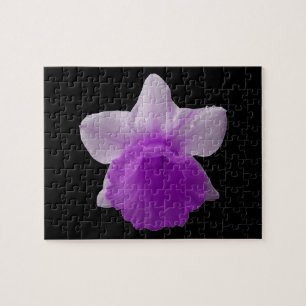 Druppelende narcis paarse puzzel