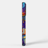 Druppelende psychedelische schimmels Case-Mate iPhone case (Achterkant / Rechts)