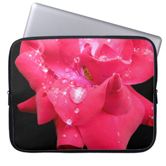 Druppels op Hoesje voor laptops Laptop Sleeve