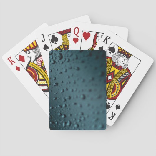 druppels pokerkaarten (Achterkant)