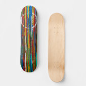 DRUPPELS VERVEN SKATEBOARD (Voorkant)