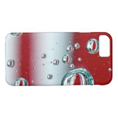 druppels voor rood en wit gestreept water Case-Mate iPhone case (Achterkant (Horizontaal))