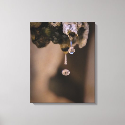 druppeltje canvas afdruk (Voorkant)