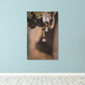 druppeltje canvas afdruk (Insitu (Houten vloer))