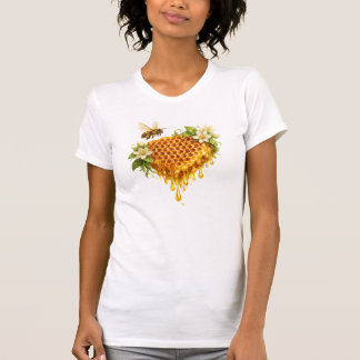 Druppend Honing Hart T-shirt